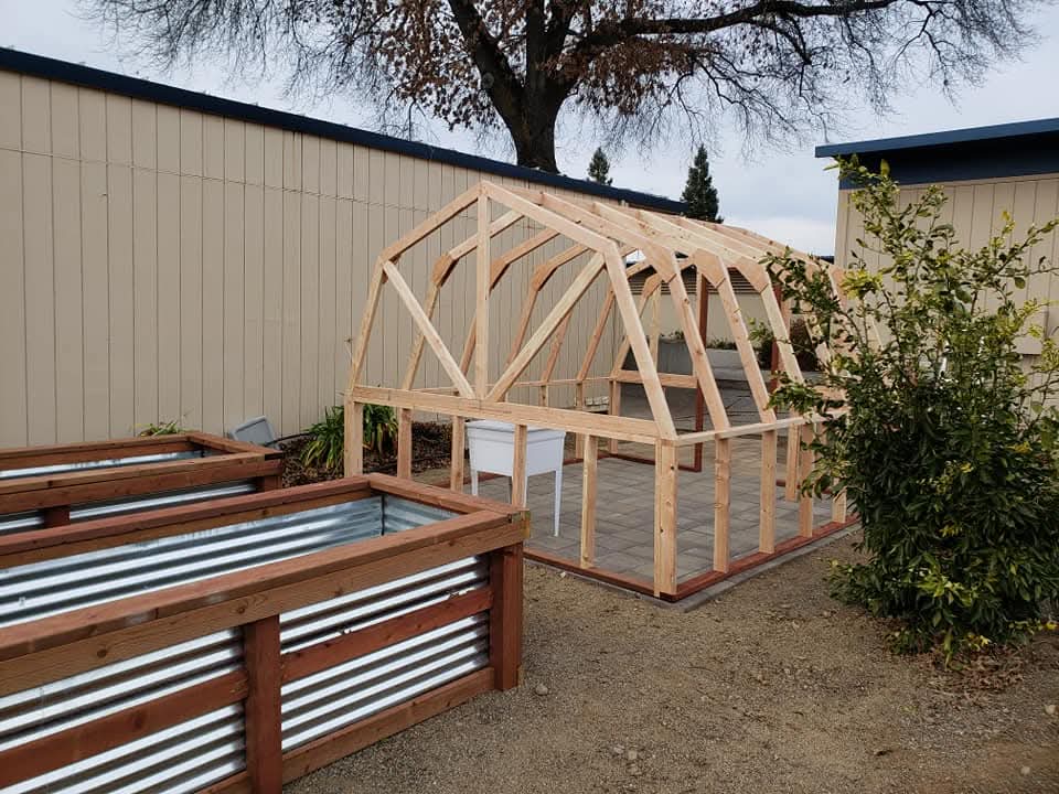 Eagle Scout project under construction